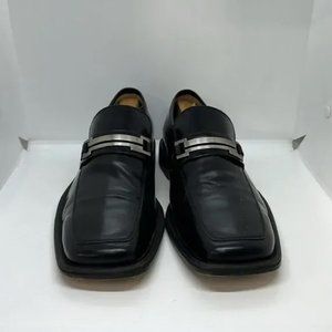 KENNETH COLE NEW YORK ON KEY MENS BLACK DRESS SHOES SIZE 10.5